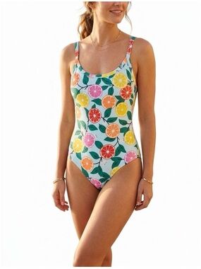 Hanna Andersson Sweet Citrus Print Women’s One-Piece Swimsuit